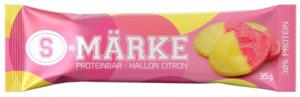 S-märke Bar Hallon Citron 35 g produkt bild