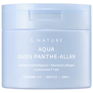 S.NATURE Aqua Oasis Panthe-Allan Calming Pads 60 st produkt bild