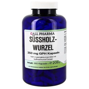 SÜSSHOLZWURZEL 350 mg GPH Kapseln Produktbild