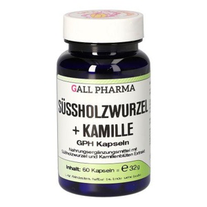SÜSSHOLZWURZEL+Kamille GPH Kapseln Produktbild