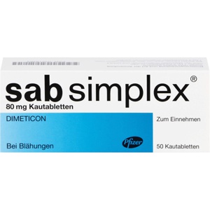 SAB-simplex-Kautabletten Produktbild