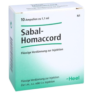 SABAL HOMACCORD Ampullen Produktbild