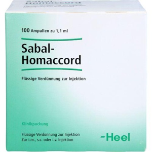 SABAL HOMACCORD Ampullen Produktbild