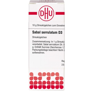 SABAL SERRULATUM D 3 Globuli Produktbild