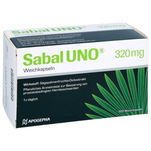 SABALUNO 320 mg Weichkapseln Produktbild