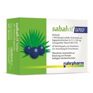 Sabalvit Uno 40 St Kapseln Produktbild