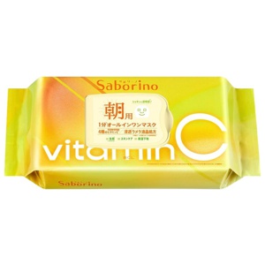 Saborino Sheet Mask Vitamin C 30 sheets 298 ml produkt bild