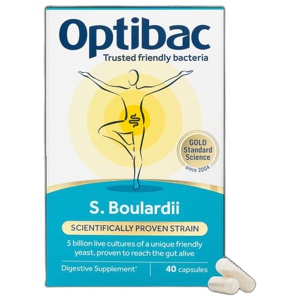 Saccharomyces Boulardii 40 capsules - OptiBac product image