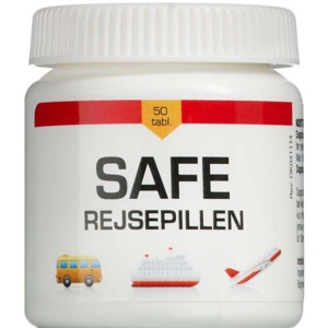 Safe Rejsepillen - 50 stk. produktbillede