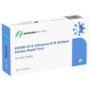 SAFECARE COVID-19 & Influ.A+B Kombi-Selbstt.Nase Produktbild