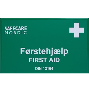 Safecare Nordic Grøn Førstehjælpskasse 1 stk produktbillede