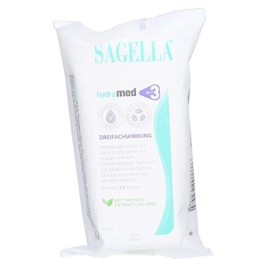 SAGELLA hydramed ACTI3 15 St Tücher Produktbild