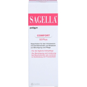 SAGELLA poligyn Intimwaschlotion für Frauen 50+ Produktbild