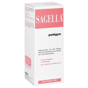 Sagella poligyn Intimwaschlotion für Frauen 50 +, 500 ml Lotion Produktbild