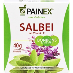 SALBEI-BONBONS-mit-Vitamin-C-Painex Produktbild