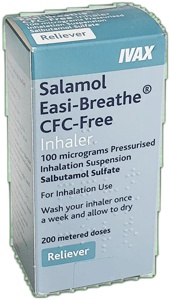 Salbutamol (Easyhaler) - 200mcg product image