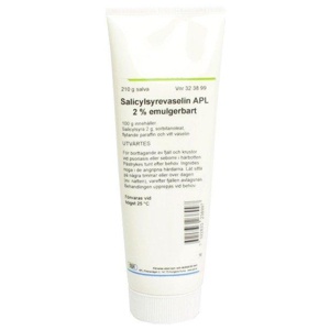 Salicylsyrevaselin APL, salva 2 %, 210 g produkt bild