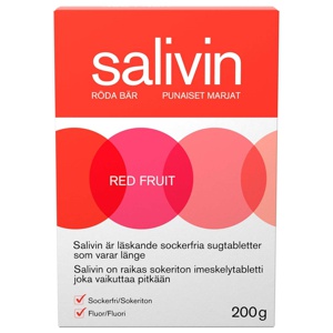 Salivin Red Fruit, 200 g produkt bild