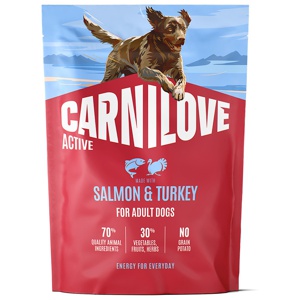 Salmon & Turkey Adult Torrfoder för Vuxna Hundar - 15 kg produkt bild