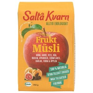 Saltå Kvarn Fruktmüsli 750 g produkt bild