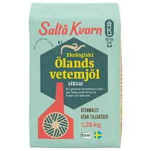 Saltå Kvarn Ölandsvetemjöl siktat 1,25 kg produkt bild