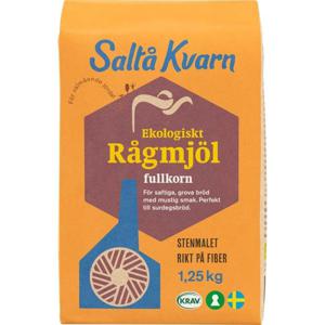 Saltå Kvarn Rågmjöl 1,25 kg produkt bild