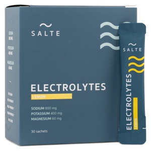 Salte Elektrolytter Citron 30 doseringsposer produktbillede