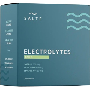 SALTE Elektrolytter eple 30 doseposer produktbilde