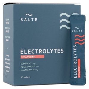Salte Elektrolytter Jordbær 30 doseringsposer produktbillede