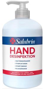 Salubrin Handdesinfektion Gel 500 ml produkt bild