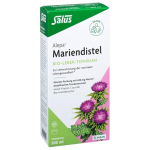 ALEPA Mariendistel Bio-Leber-Tonikum Salus Produktbild