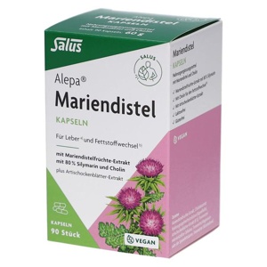 Salus Alepa Mariendistel Kapseln Produktbild