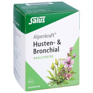 ALPENKRAFT Husten-&Bronchial Kräutertee Salus Fbtl Produktbild