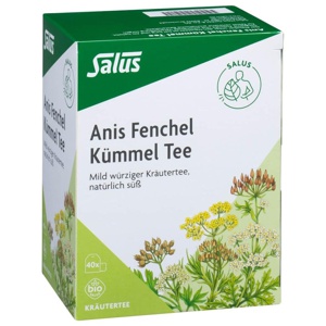 ANIS FENCHEL Kümmel Tee AFeKü Bio Salus Filterbtl. Produktbild