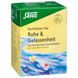 BACHBLÜTEN TEE Ruhe & Gelassenheit Bio Salus Fbtl. Produktbild