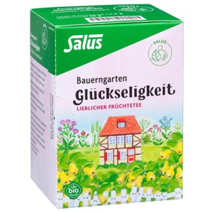 BAUERNGARTEN-Tee Glückseligkeit Früchtetee Salus Produktbild