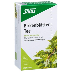 BIRKENBLÄTTER Arzneitee Betulae folium Bio Salus Produktbild