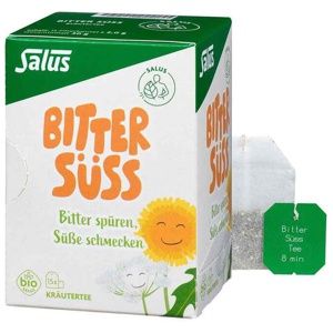 Salus Bitter Süss Tee Bio Filterbeutel, 15 St Filterbeutel Produktbild