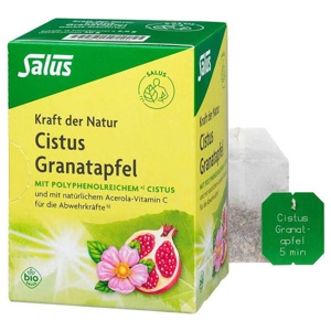 CISTUS GRANATAPFEL Tee Kraft der Natur Salus Fbtl. Produktbild
