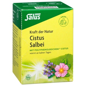CISTUS SALBEI Kräutertee Kraft d.Natur Salus Fbtl. Produktbild