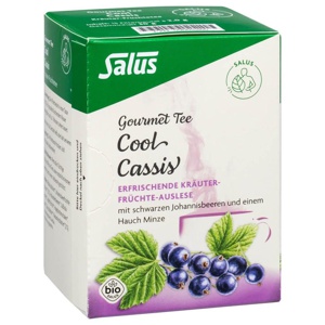 COOL CASSIS Kräutertee Salus Filterbeutel Produktbild