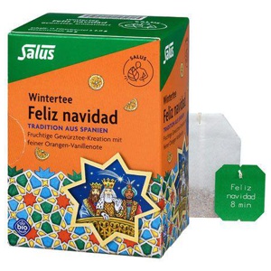 Salus Feliz navidad Bio Filterbeutel, 15 St Filterbeutel Produktbild