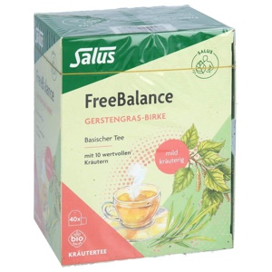 FREEBALANCE Gerstengras-Birke Tee Bio Salus Fbtl. Produktbild