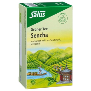 GRÜNER TEE Bio Salus Filterbeutel Produktbild