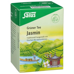 GRÜNER TEE Jasmin Bio Salus Filterbeutel Produktbild
