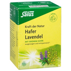 HAFER LAVENDEL Tee Bio Salus Filterbeutel Produktbild