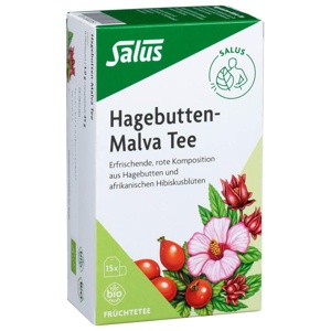 HAGEBUTTEN MALVA Tee Früchtetee Bio Salus Fbtl. Produktbild