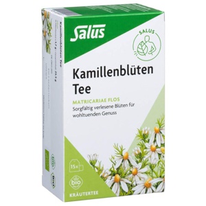 KAMILLENBLÜTEN Tee Bio Matricariae flos Salus Fbtl Produktbild