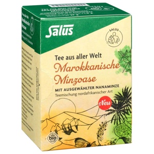 Marokkanische Minzoase Bio Salus Filterbeutel, 15 St Filterbeutel Produktbild