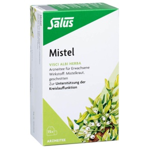 MISTEL ARZNEITEE Visci albi herba Salus Filterbtl. Produktbild